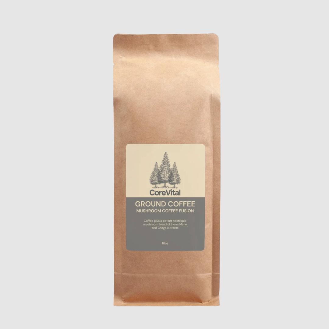 Mushroom Coffee Fusion - Lion’s Mane & Chaga 16oz